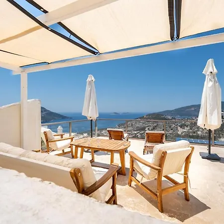 Luxury Seaview 2 Bedroom In Kalkan 빌라 *